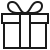 gift packaging icon for shipping